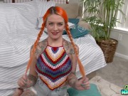 Alt Goddess Swallows Cum After Jerking Off The Dick 1/16