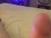 Teasing My Big White Cock!! 🍆 1/16