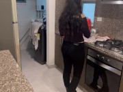 The babysitter does sexual overtime while my husband is in the room 1/16