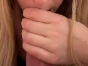 Another day, another sucking head by step sister 11/16