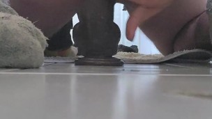 Riding my 10 inch cock