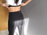 Morena gostosa dançando funk de calsinha 1/16