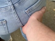 after a collision in a parking lot she makes amends by sucking my cock but the police arrive to inte 3/16