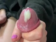 Step sis is so amazed by this hardness so I let her do it 14/16