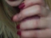 Milk on her mouth fits just perfetcly 13/16