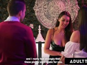 Naughty Nympho Doesn't Care If His Wife Is There! 16/16