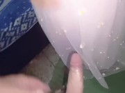 My stepsis parents were on a trip so we fucked hard on their couch 15/16