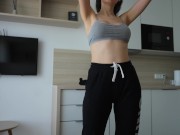 Pretty woman rides cock and trembles with orgasm 1/16