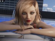 War And Roses - Part 5 - Babe At The Pool By LoveSkySan69 9/16