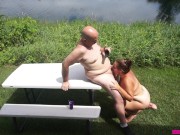 George Gets His Dick Sucked Outdoors 11/16