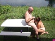 George Gets His Dick Sucked Outdoors 12/16