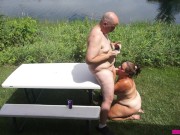 George Gets His Dick Sucked Outdoors 14/16