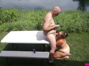 George Gets His Dick Sucked Outdoors 15/16