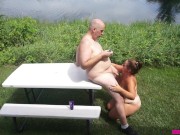 George Gets His Dick Sucked Outdoors 4/16