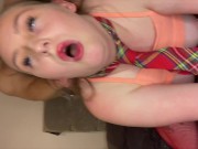 British slut Eliza Smoke fucks her roommate to keep her rent paid