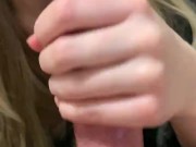 She sucked milk almost direct from my balls 6/16