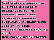 Anuskatzz got 2 times nominated at the altporn awards please vote several times daily - altpornNet 15/16