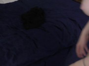 Gym with shy redhead teen ! Cum on little hairy pussy 4/16