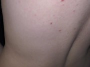 Gym with shy redhead teen ! Cum on little hairy pussy 9/16