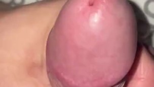 Masturbating perfect cock in bed🍆horny before night. Hot dick🔥