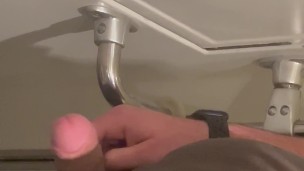 Teasing on the train. Third day of edging no cum just yet Day 3