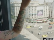 Hot Curvy Blonde gets a Hard Anal Fuck and Mouth Pissing 8/16