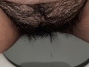 after an orgasm she needs to pee