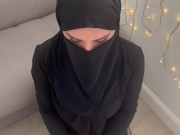 MUSLIM SLAVE IN HIJAB WAS FUCKED HARD AND CUM IN MOUTH😈 1/16