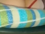 هذا لذيذ ، اترك كل السائل المنوي في مهبلي الصغير / انظر كم هو لذيذ أن تضاجعني💦🥵 12/16