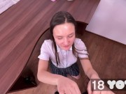 FAST SEX BETWEEN CLASSES WITH A TEACHER 1/16