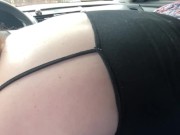 Hitchhiker swallows cum for a ride home after class 7/16