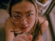 Small Asian teen finds a late night snack  of cum (trailer) Milafaygo and Themindoftommy 14/16