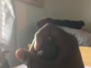 Edging with a lot of precum 7/16