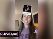 Very specific and non obvious things that turn this babe on in her own words plus she spreads her pussy and more - Lelu Love 3/16