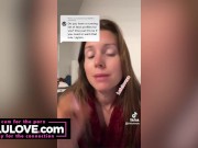 Very specific and non obvious things that turn this babe on in her own words plus she spreads her pussy and more - Lelu Love 9/16
