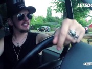 Beautiful Chick Jessy Key Has Her Tight Pussy Ravaged By Big Dick On Backseat - LETSDOEIT 11/16