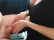 Sporty Girlfriend Gives me an Oily Handjob 2/16
