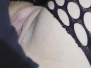 He fucks me quickly on the table and he gives me hot cum on my pussy 10/16