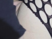 He fucks me quickly on the table and he gives me hot cum on my pussy 11/16