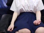 I OFFERED A RELAXING MASSAGE FOR A SHY JAPANESE SCHOOLGIRL 13/16