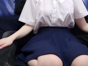 I OFFERED A RELAXING MASSAGE FOR A SHY JAPANESE SCHOOLGIRL