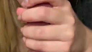 She licks my cock like crazy, I need to cum