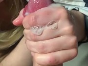 Edging me three times to get huge creamy cum by step sis 15/16