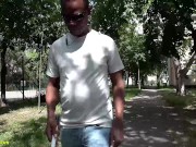 teen helps fake blind old man and gets fucked hard in the ass 1/16