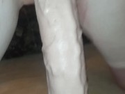 Monster cock doesn't fit in my tight pussy! 1/16