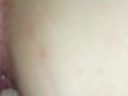 Monster cock doesn't fit in my tight pussy! 15/16