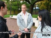 HUNT4K. Man takes care of GF's pleasure but BF has poems to read 3/16