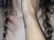 my little stepsister with pigtails. she shows me that she is a nymphomaniac while we are home alone 1/16