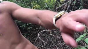 I got caught in the Bush giving Him a blowjob look What happened