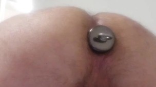 Big ass extreme anal plug